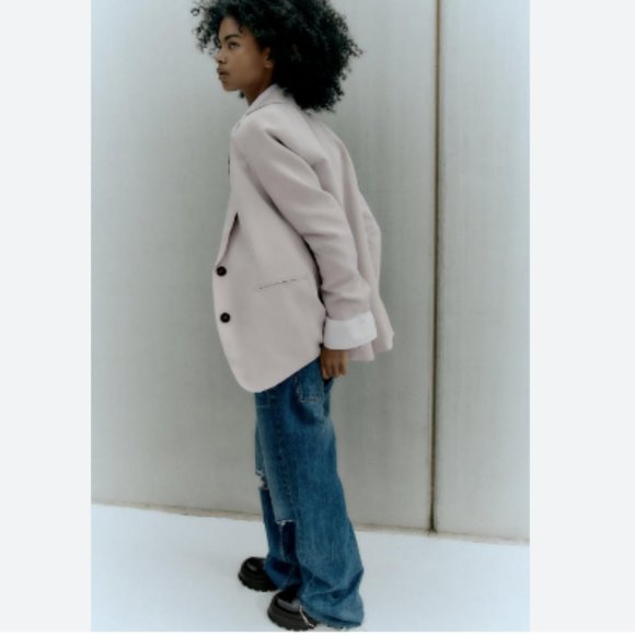 Zara long vented blazer - S - Picture 2 of 3